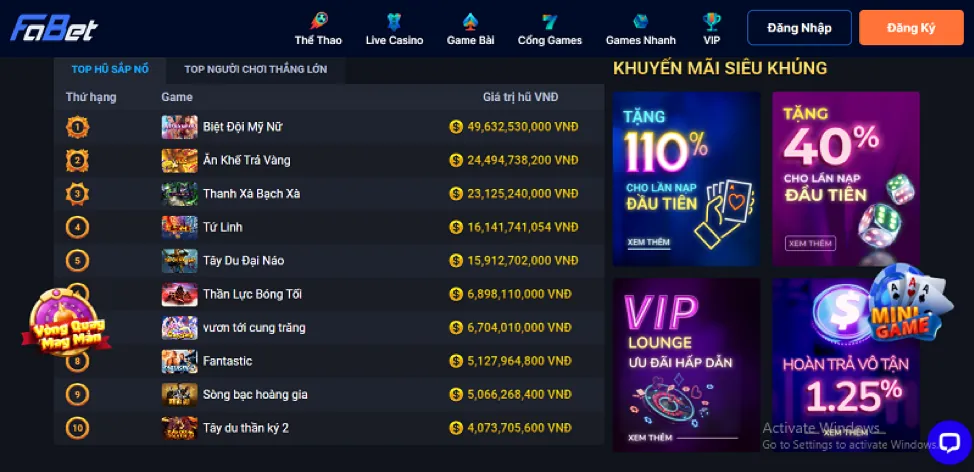 Nổ Hũ Jackpot Lũy Tiến win69 bet
